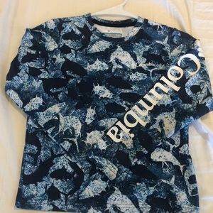 XS boys Columbia swim shirt